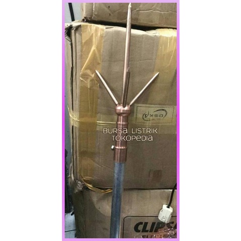 Anti Petir Trisula / Penangkal Petir Trisula 1 Set