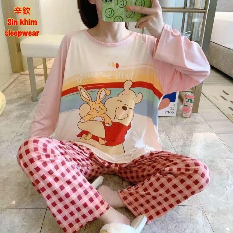 [ VS ] Stelan Oversize Baju Tidur PP import / piyama pp / baju tidur dewasa import / grosiran baju tidur import