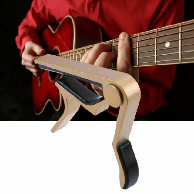 CAPO GITAR ORIGINAL LOGAM BAJA KUALITAS TERBAIK akustik elektrik ukulele