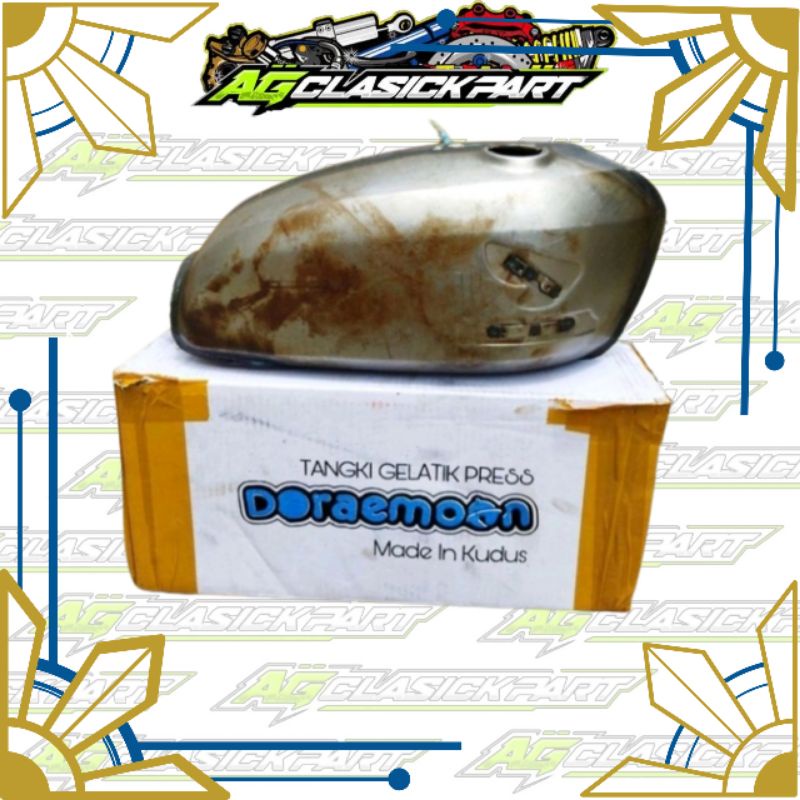 Tangki Tengki CB Glatik 100 Pres Doraemon kudus new old Solo n Sultan cb125