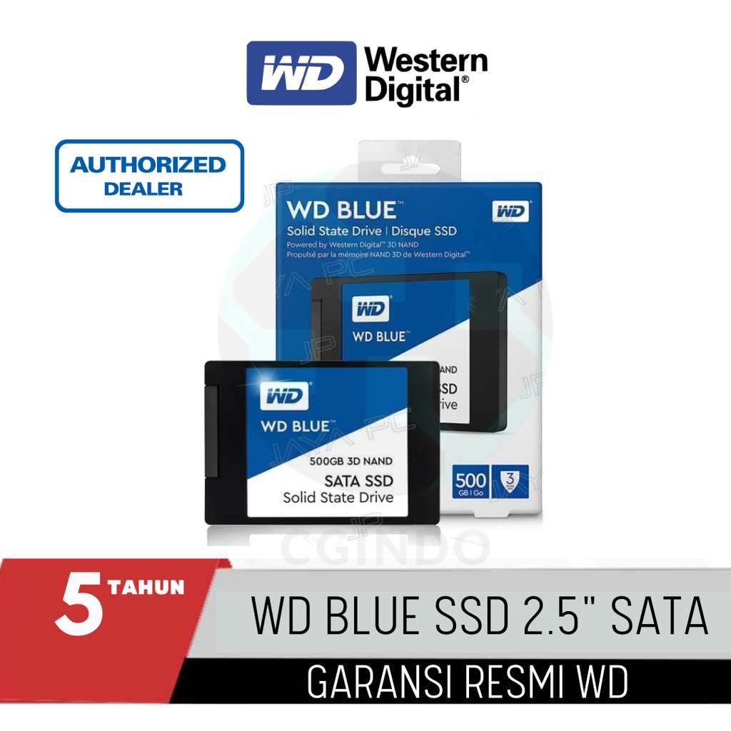 WD SSD WD Blue SATA SSD 500GB / 1TB  2.5&quot; SATA3 Internal SSD SATA GREEN 480GB Western Digital