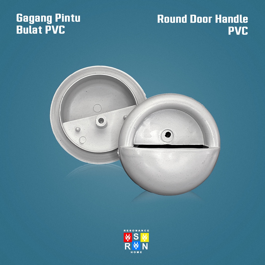 Gagang Bulat Tarikan Handle Pintu PVC Kamar Mandi Resonance Home