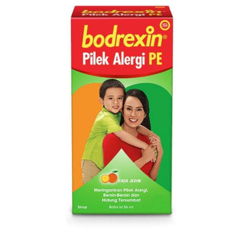 Bodrexin Pilek Alergi PE 56ML / Bodrexin Pilek Alergi / Flu / Demam / Sakit Kepala