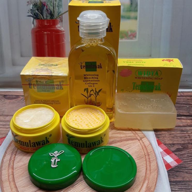 ♣ PAKET CREAM TEMULAWAK ORI 4IN1 ✷