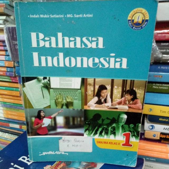 Bahasa indonesia untuk SMA kelas 10-0