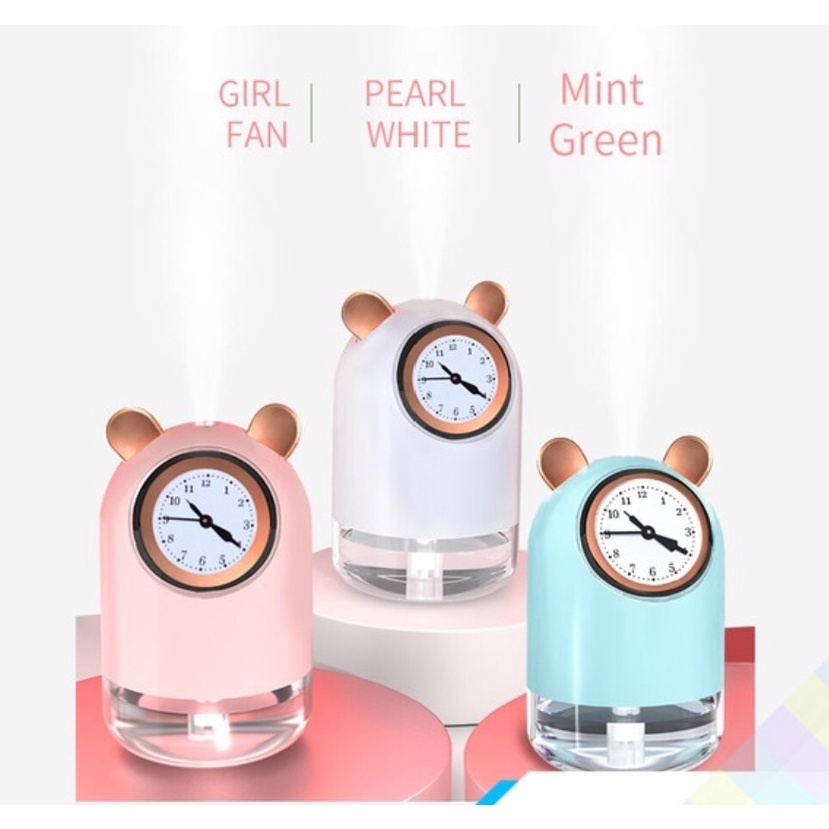 Humidifier Diffuser H216 Cool Bear Watch With LED 300ML