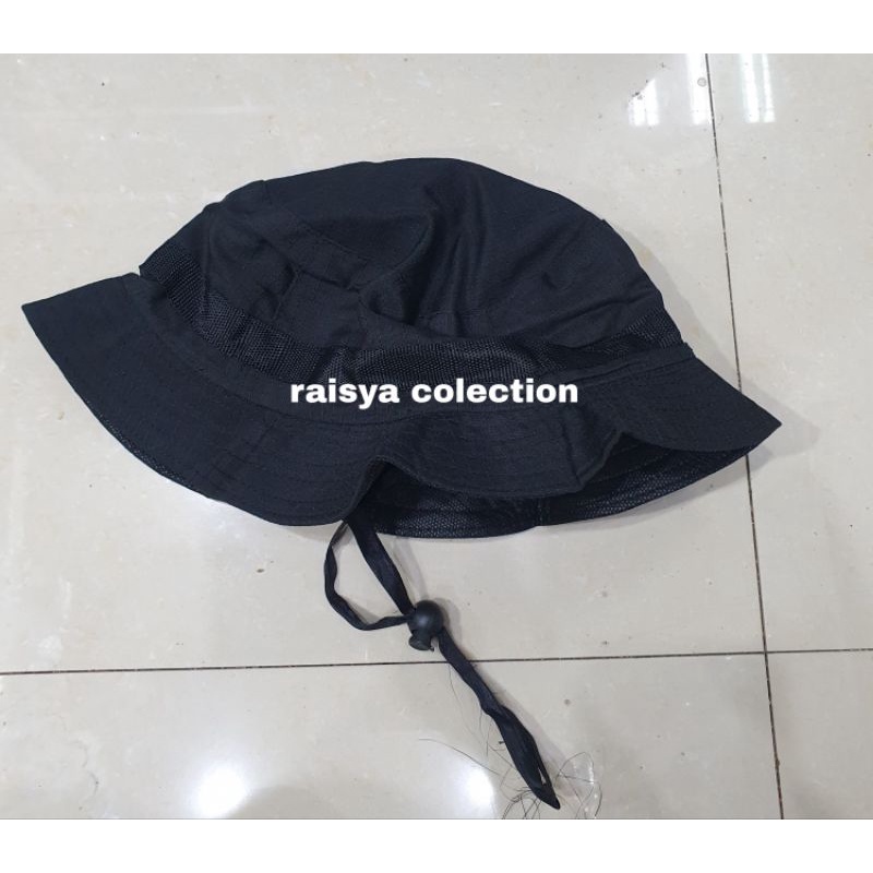 topi rimba hitam