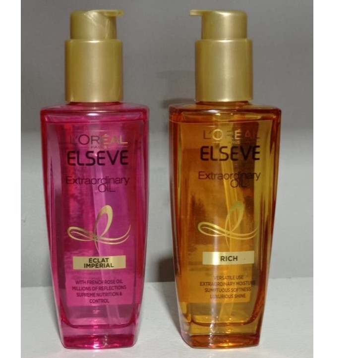 LOREAL Paris Elseve Extraordinary Oil Hair 100ML L'oreal Serum Vitamin Rambut Kering / Diwarnai