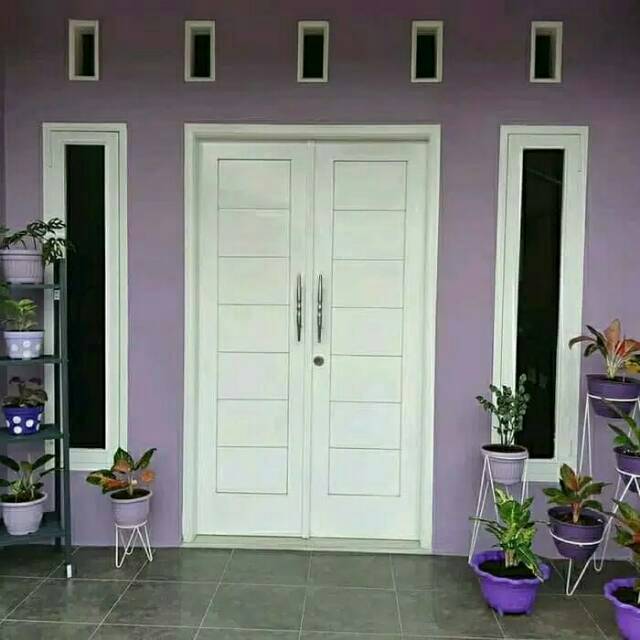 Warna Cat Pintu Kayu Rumah Minimalis