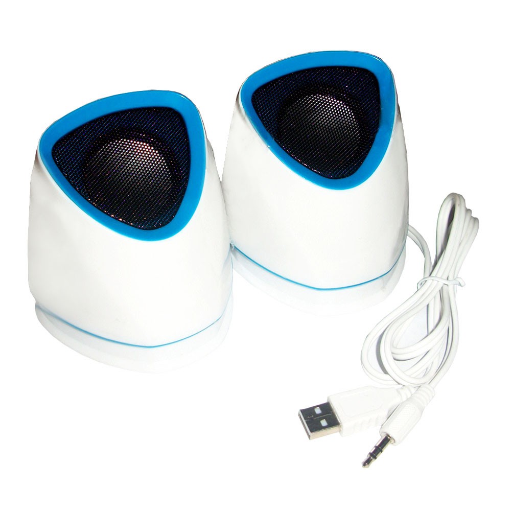 Trend-Universal SP-11 Speaker Mini USB - Putih/Biru