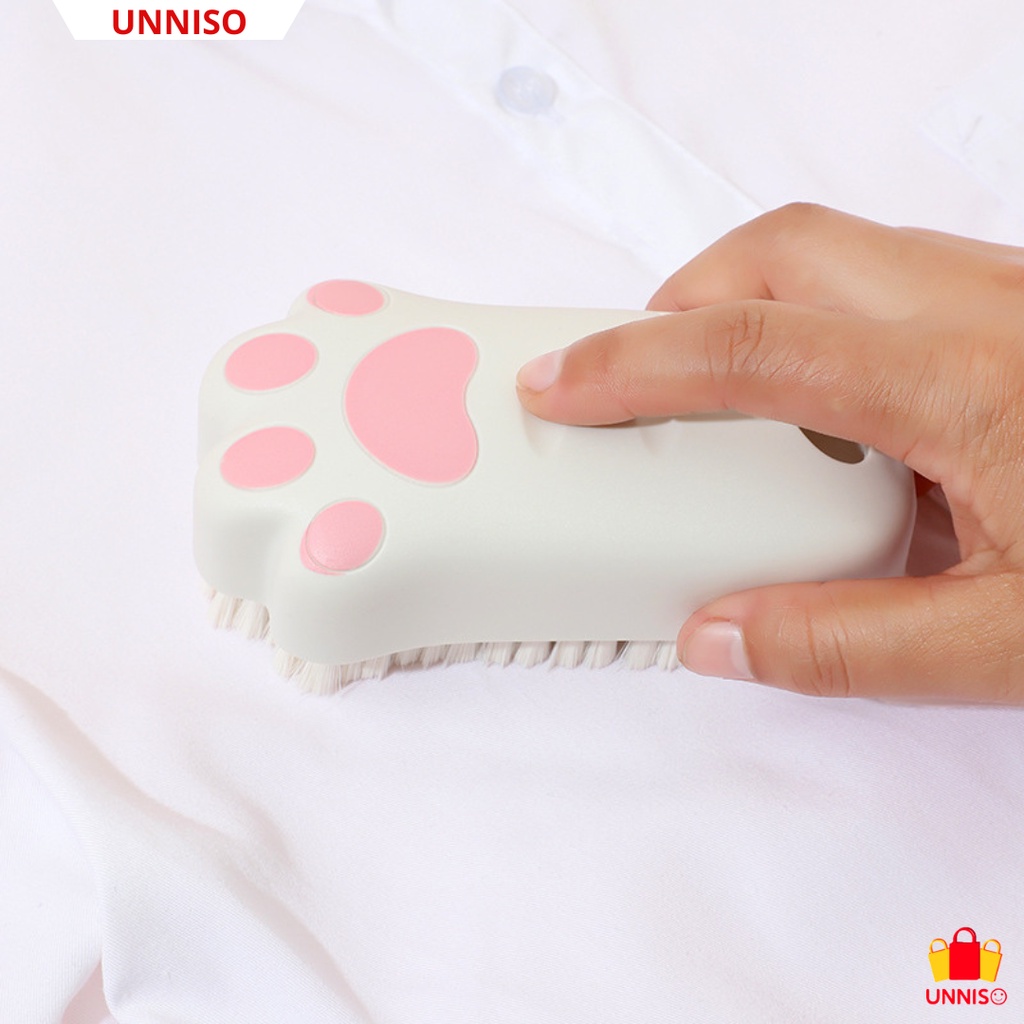 UNNISO - Neko Brush Sikat Baju Sepatu Premium Telapak Kucing