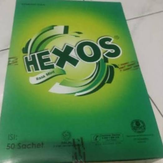 

Best 1 Box / Pak / Dus Hexos Permen isi 50 sachet 7NK