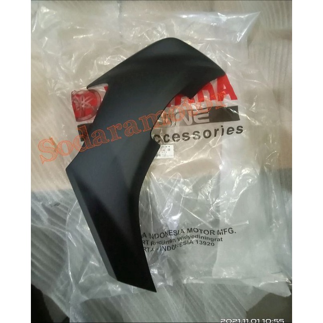 Panel,2 body depan kanan Aerox New connect 155cc BBP-F835V-P0 warna hitam dop original ygp