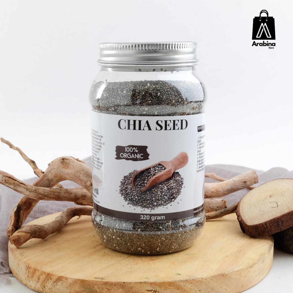 Arabina Biji Chia Seeds Organic Cia Chea Cea Seed Untuk Diet Ori