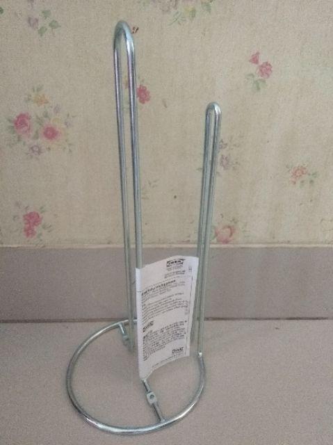 Bdus Putih - Tempat Tissue  Besi Gulung Dapur Stainles / Holder Tissue Minyak Rol