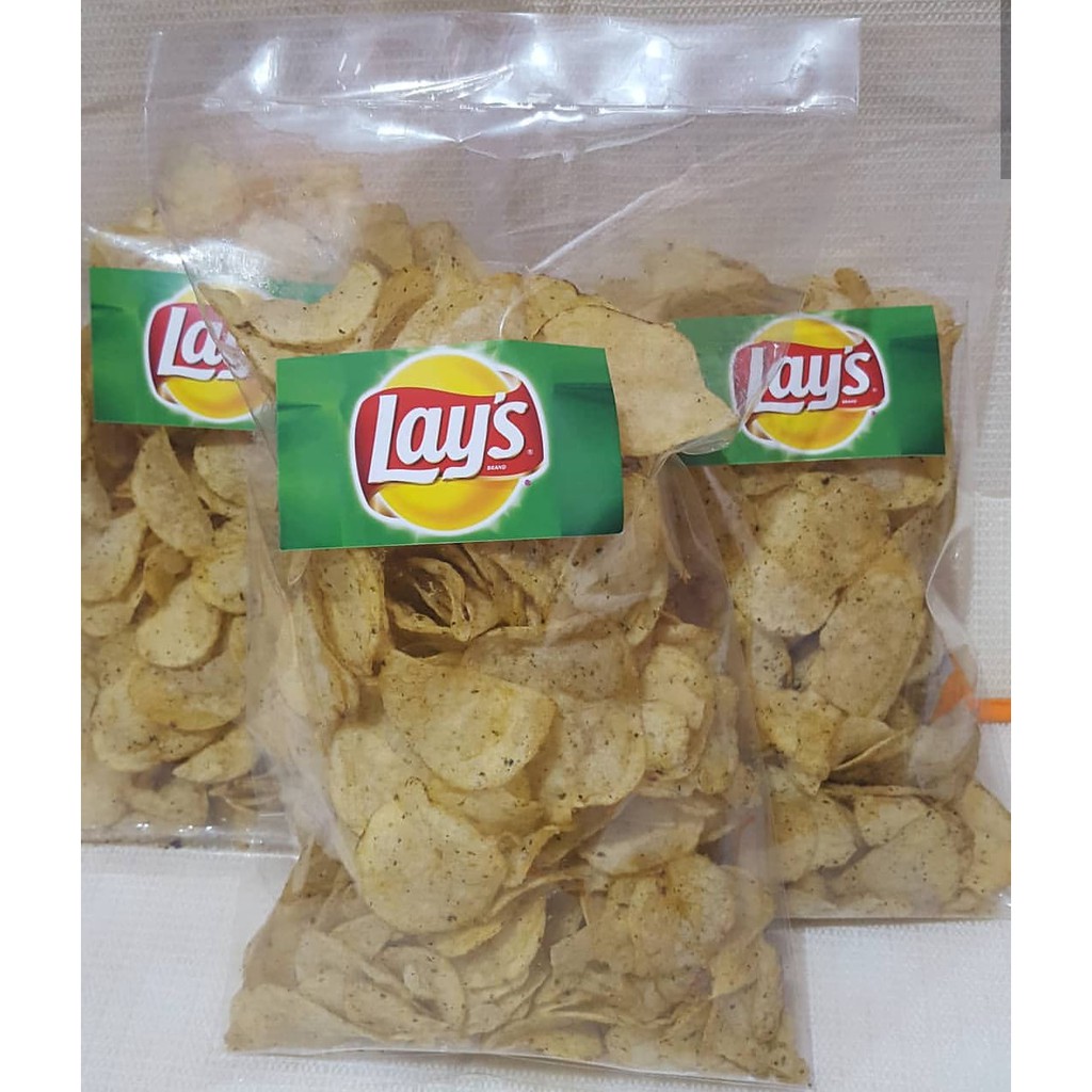 

Lays Rumput Laut Cemilan Kiloan/Repack 250gr