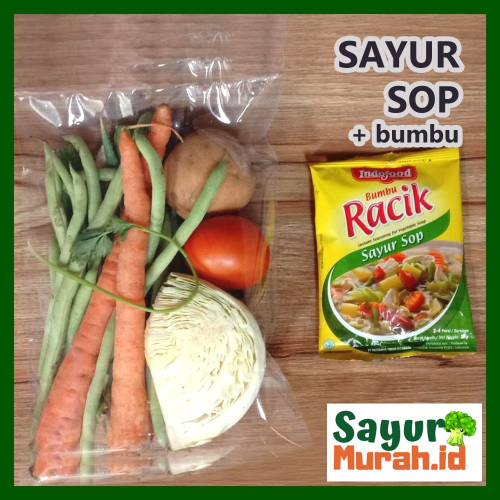 

SAYUR SOP EXTRA BUMBU - PAKET LENGKAP