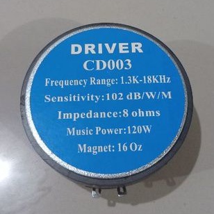 DRIVER TWEETER 1 INCH ORIGINAL