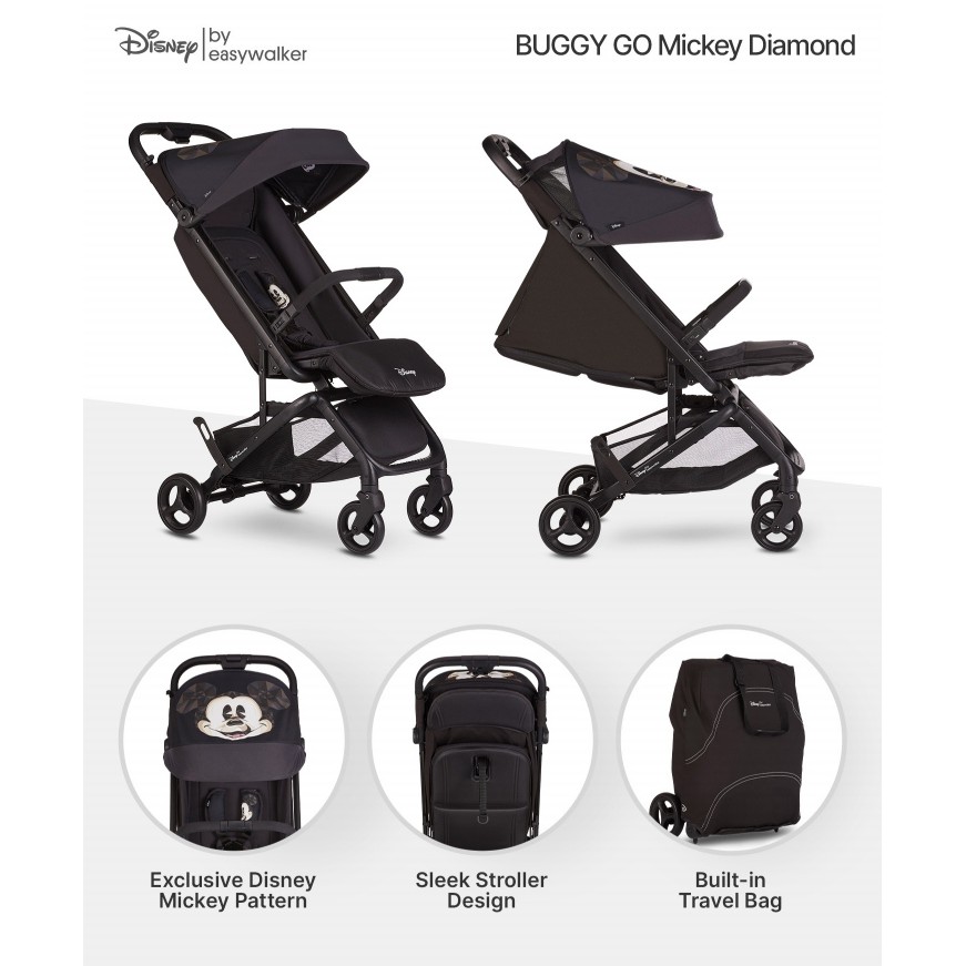 EASYWALKER DISNEY BUGGY GO / STROLLER easy walker / easy walker BUGGY GO MICKEY Diamond