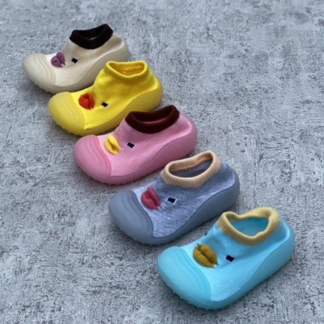 Babyshoes Rajut Ducky