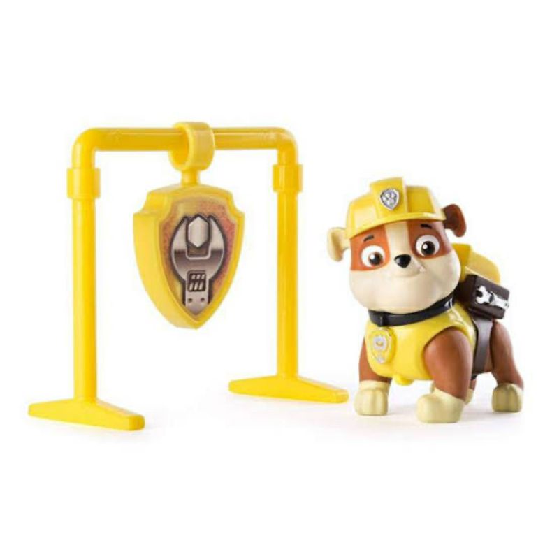 ori original paw patrol pull back spin master nickelodeon pup mainan anak figure hadiah kado ultah