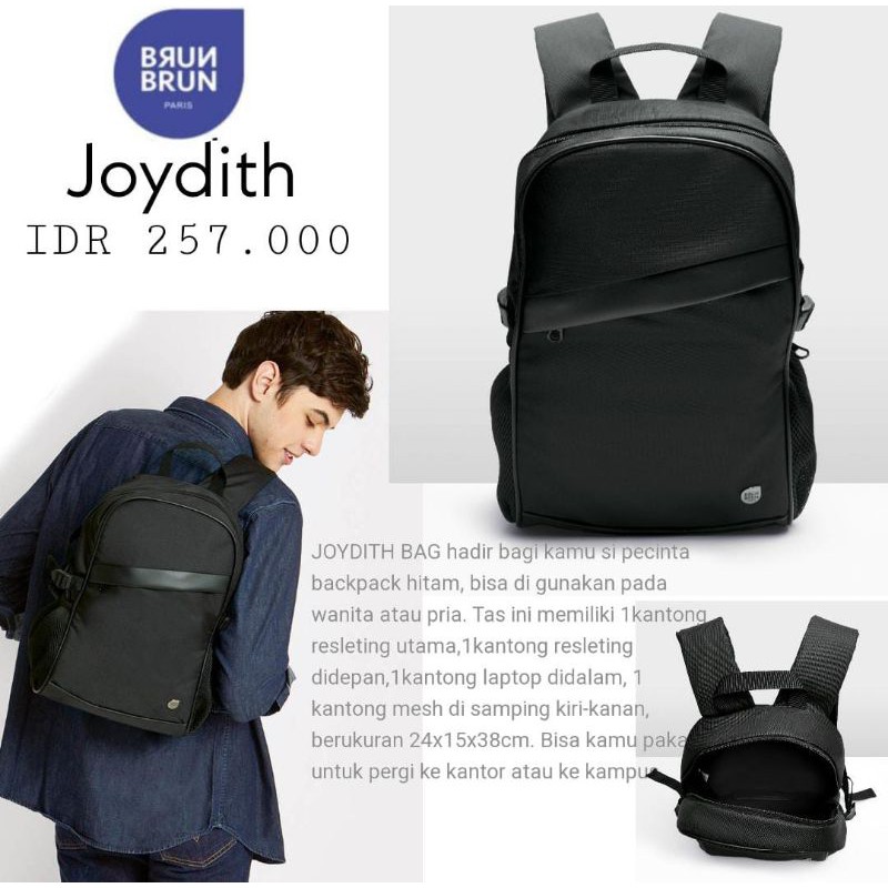 Tas Punggung Pria Tas Serbaguna Cowok Banyak Kantong Original Alive Sophie Paris