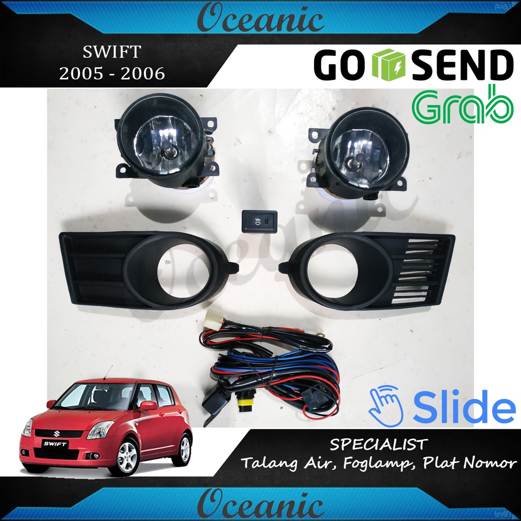FOGLAMP LAMPU KABUT SUZUKI SWIFT 2005 2006