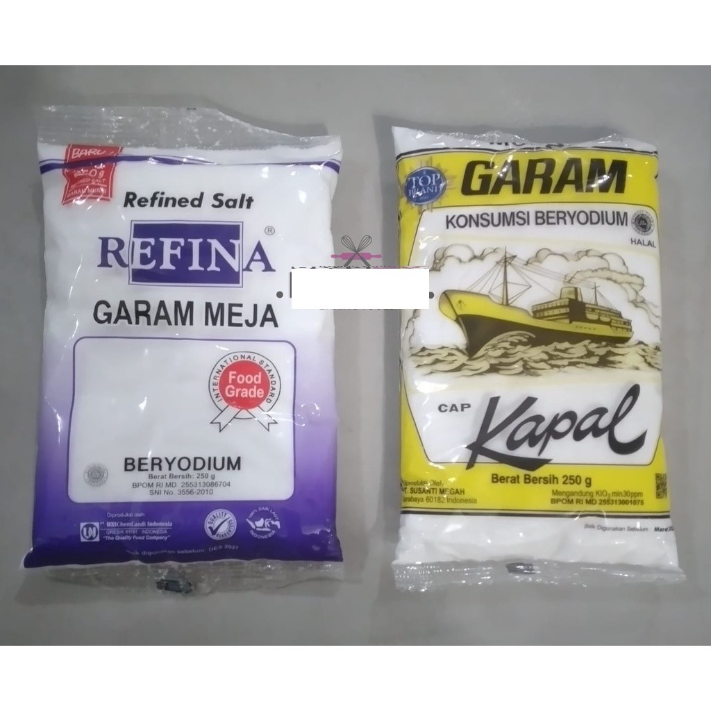

250 gr Garam dapur garam beryodium garam meja