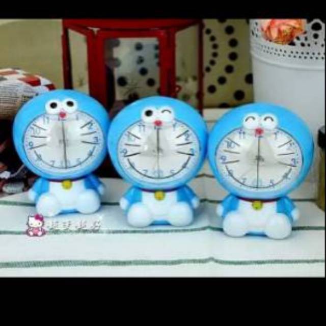 Jam weker doraemon keroppi