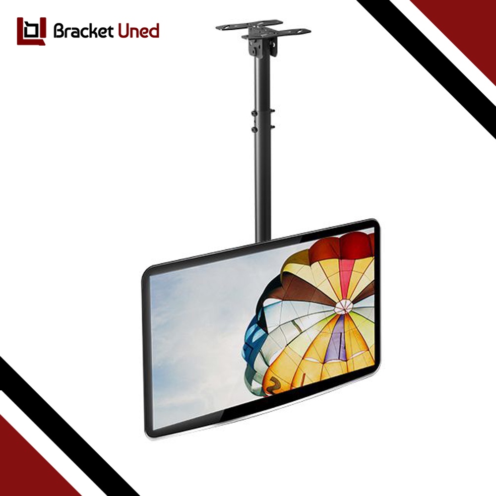 Bracket Ceiling TV LED LCD 32 40 42 43 49 50 55 60 65 inch Braket TV Gantung Plafon Kualitas Import