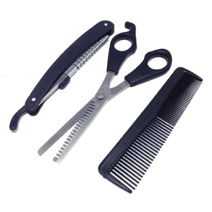 Yaoyou-826 Gunting Sasak Set Rambut isi 3 Pcs