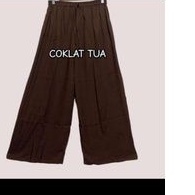 Celana kulot rayon polos /kulot tie dye khas bali/kulot fenomenal