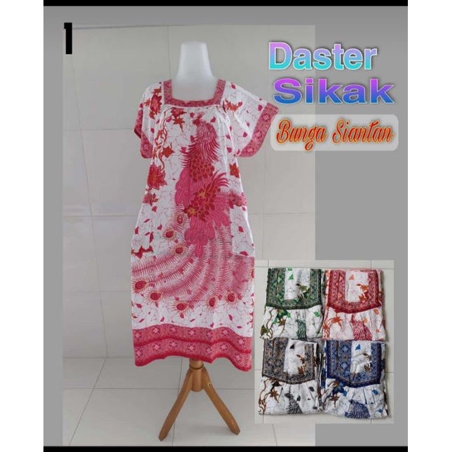 Daster Sikak BUNGA SIANTAN