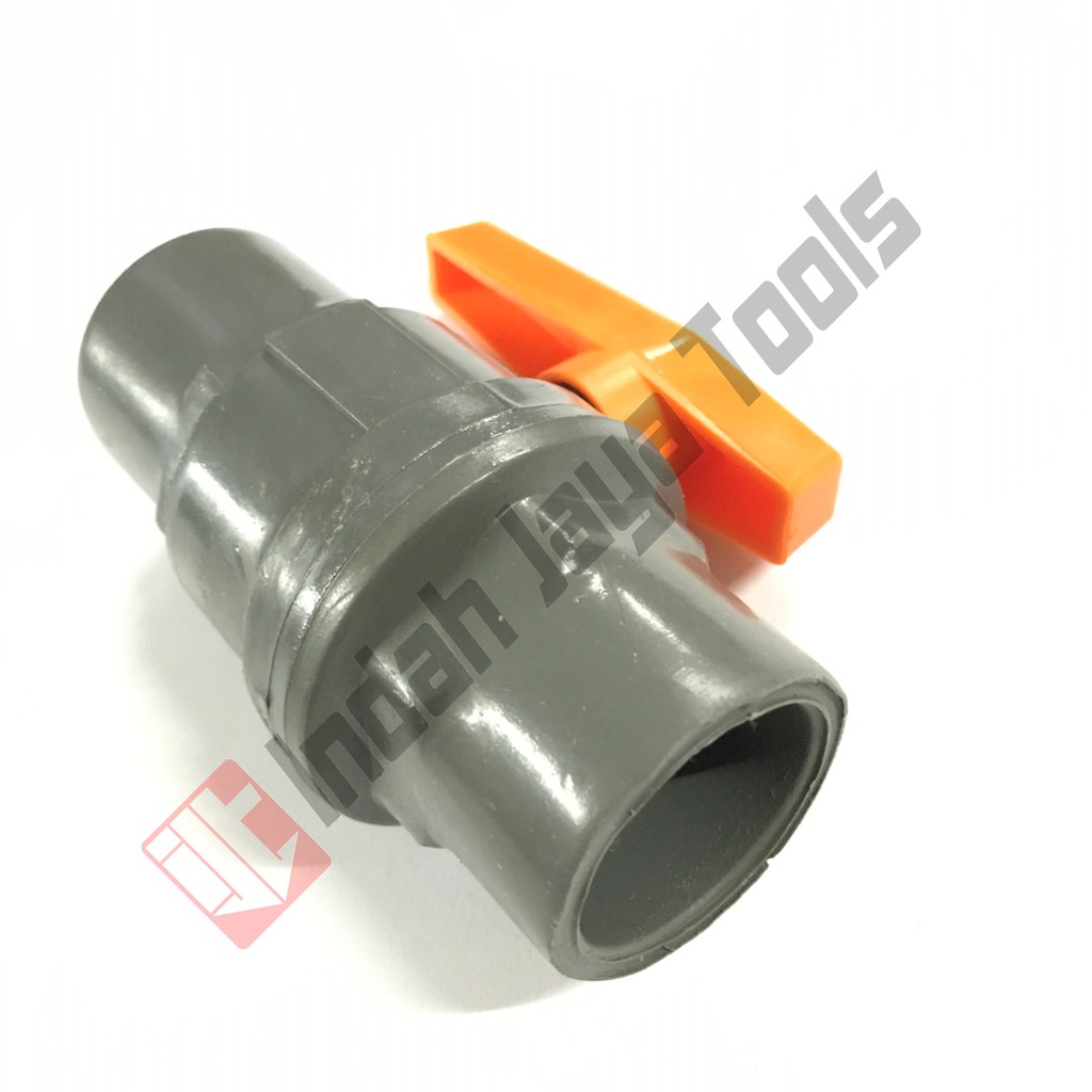 Ball Valve PVC 1 Inch - ballvalve stop kran