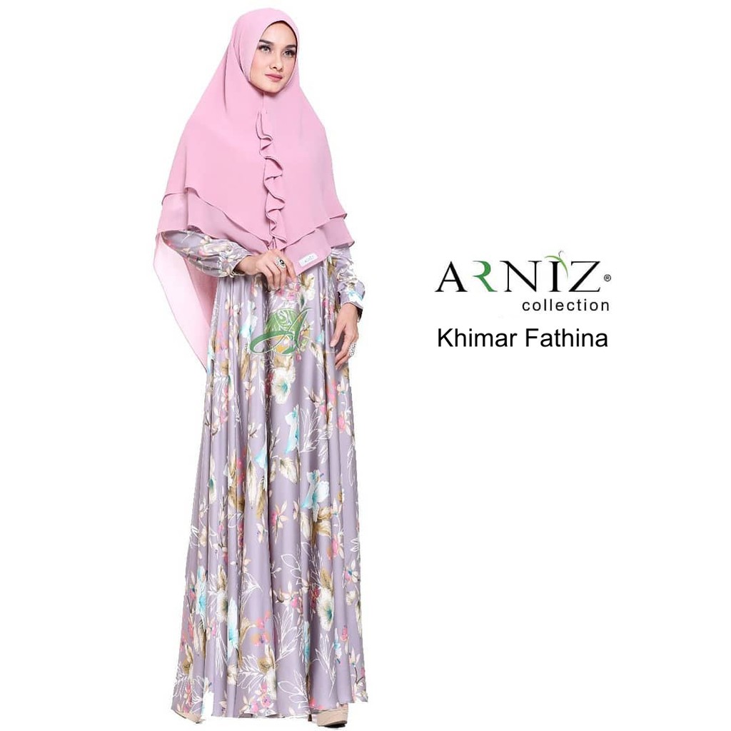 [ARNIZ] KHIMAR HIJAB JILBAB FATHINA ORI BY ARNIZ