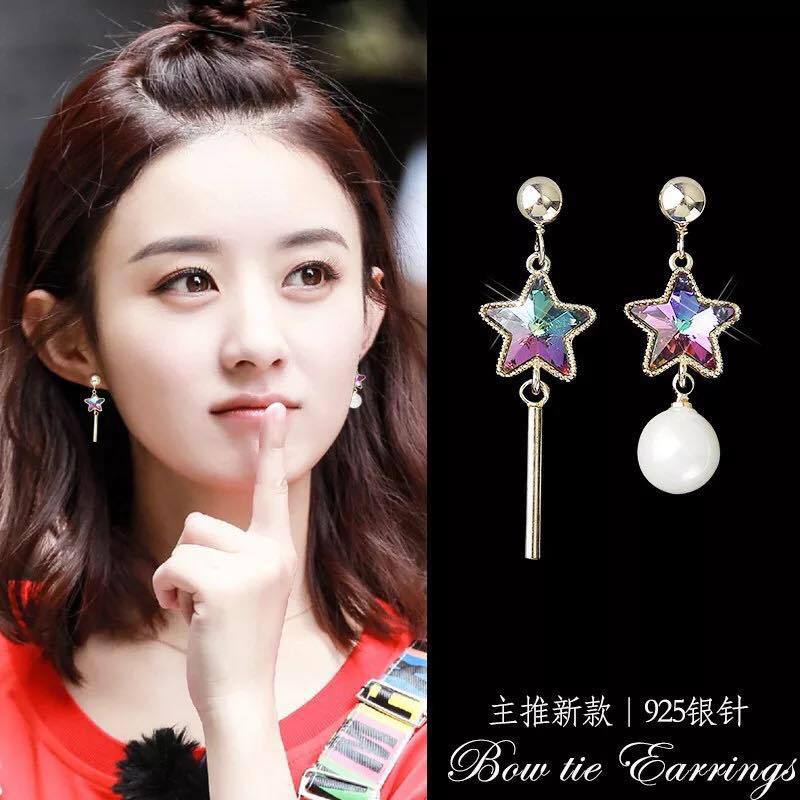 925 perak pin anting-anting baru anting-anting untuk musim panas anting-anting giwang telinga teling