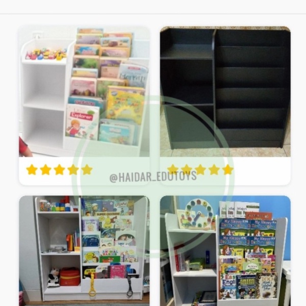 

Rak Montessori / Rak buku anak Murah