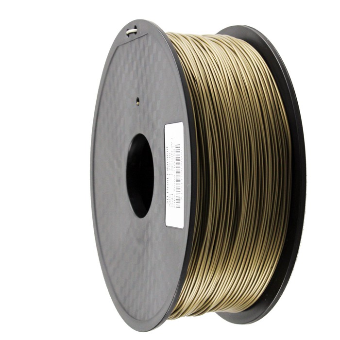 

ABS 3D Printer Filament 1.75mm 1Kg Tinta Roll Print Emas Gold