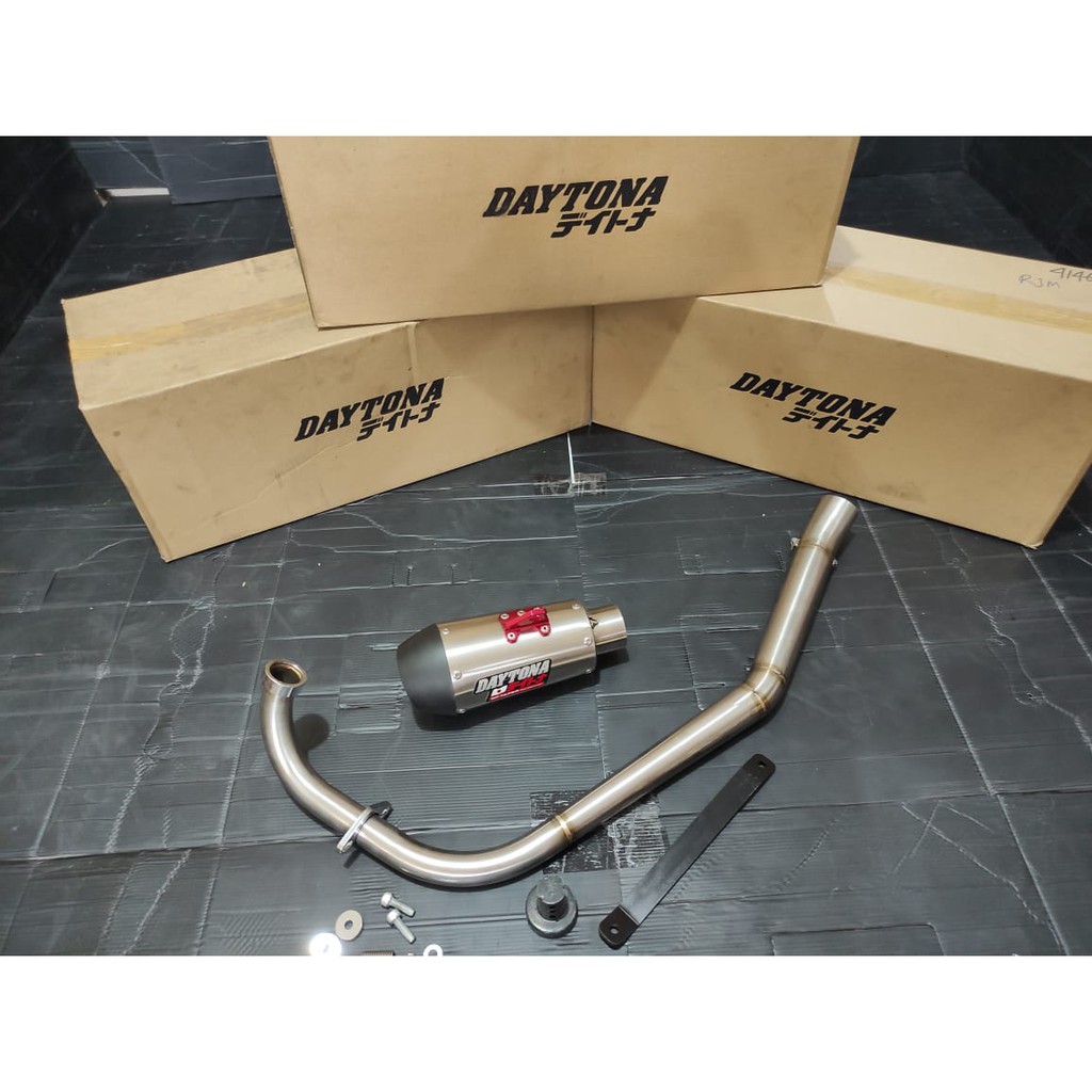 KNALPOT DAYTONA RACING GP TAPER SHORT MX KING 150 COMPETITION