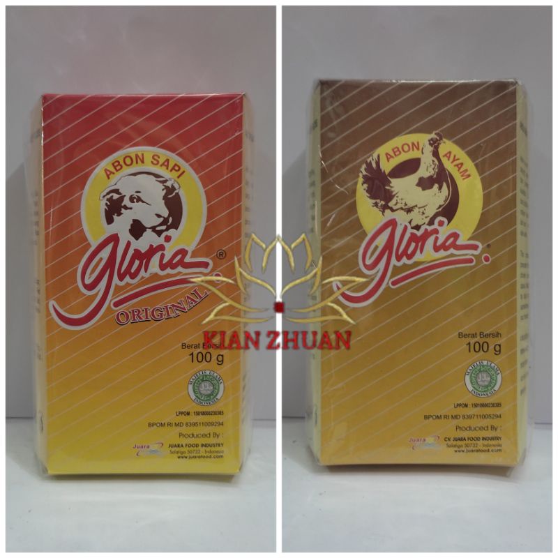 GLORIA Abon Sapi / Ayam 100gr