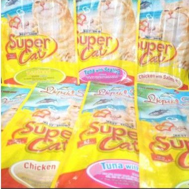 super cat liquid snack 60g isi 4