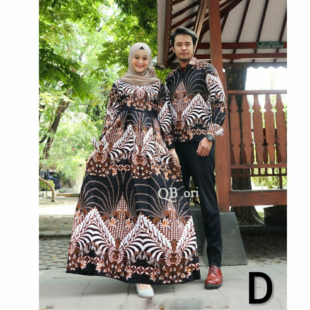 COUPLE BATIK GAMIS JUMBO