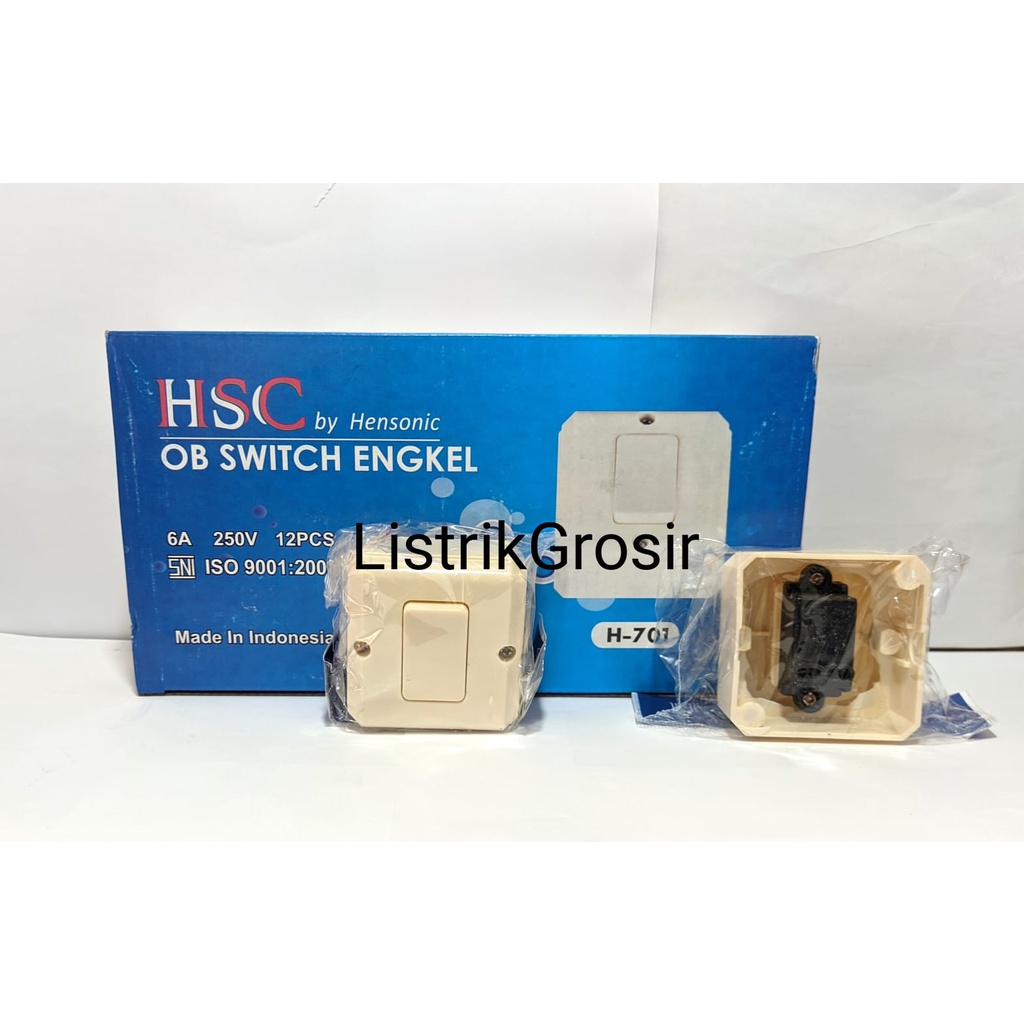 HSC OB Saklar Engkel Tungal Outbow Tempel HSC By Hensonic CREAM 701