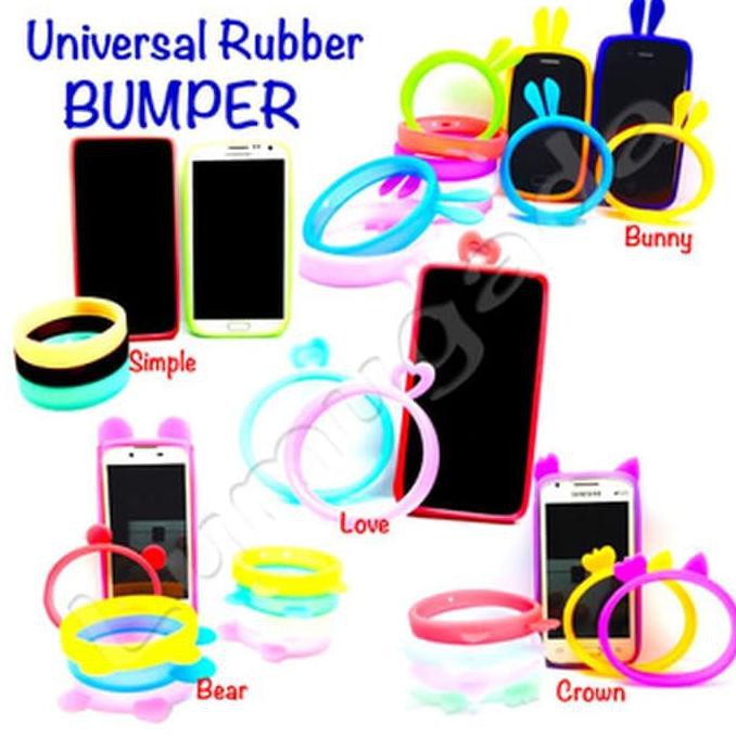 Ready,, Gelang Universal Ring Silicone Bumper Handphone Hp .Barang Bagus Gan Sis
