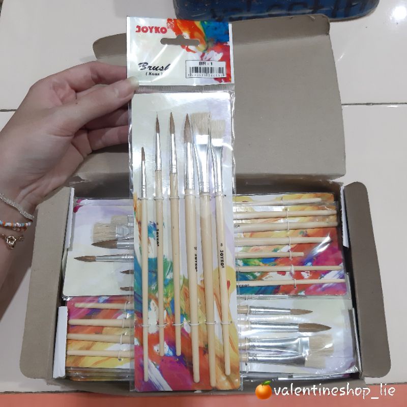 

joyko kuas lukis set (5pcs)