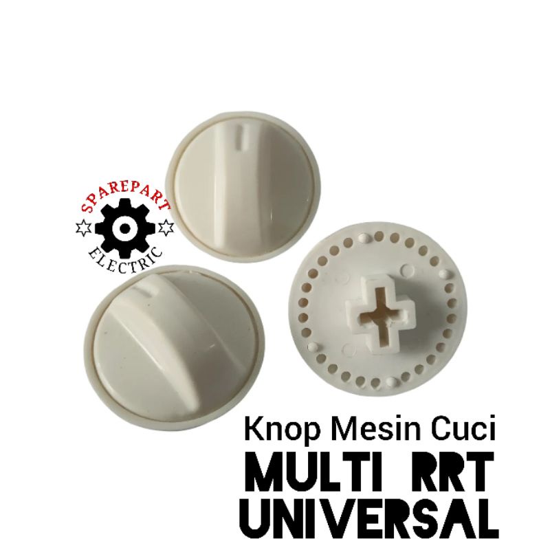 KNOP - TOMBOL PUTARAN UNTUK MESIN CUCI TIMER MULTI / UNIVERSAL RRT