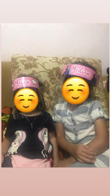 Face Shield Anak Custom Karakter