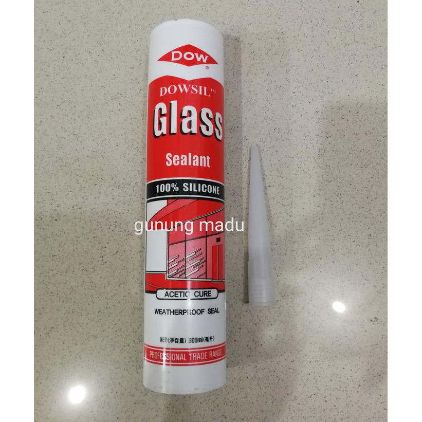 

Siap Kirim Lem Kaca Aquarium Dow Corning Clear / Lem Silicone Sealant Murah