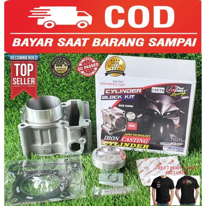 Piston Motor | Blok Bore Up / Cylinder Bore Up Mx / Vixion / Mx King Size 60Mm Best Seller