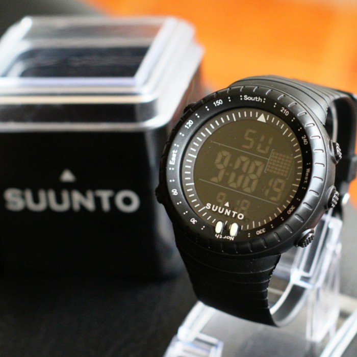 ORI 009 termurah jam tangan suunto pria kw super / jtr 1190 hitam